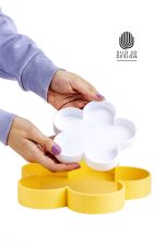 سینی طرح گل در دو سایز