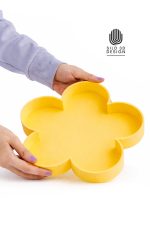سینی طرح گل در دو سایز