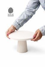 استند کیک ساده با پایه شیاردار
